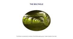 Desktop Screenshot of bolthole.org
